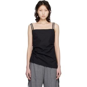 Baserange Black Pictorial Strap Camisole Black Size Large New With Tags